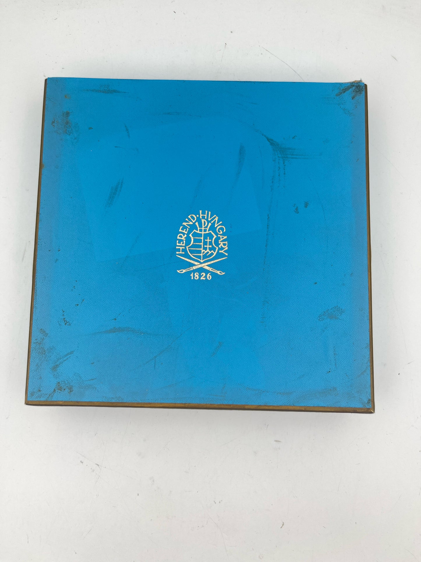 Herend Collectors Pierced Plate, Boxed