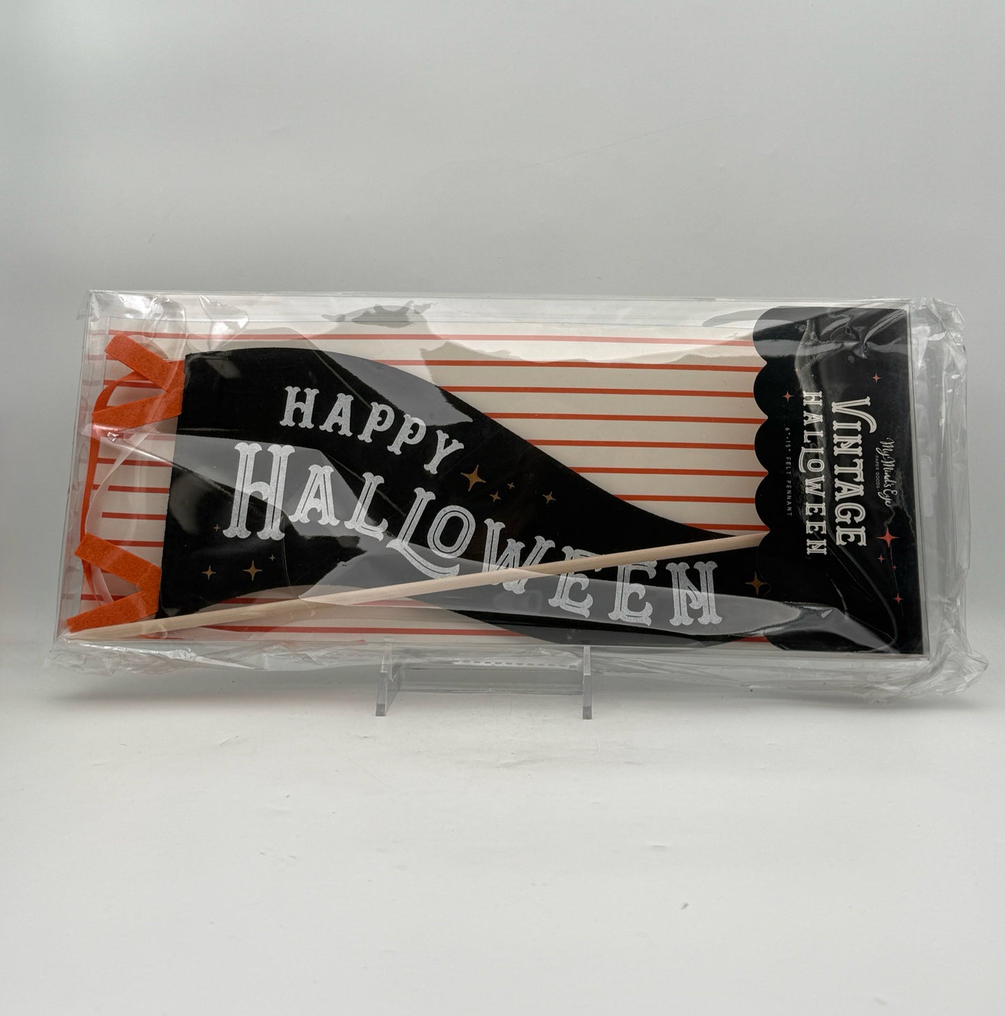 Happy Halloween Felt Pennant
