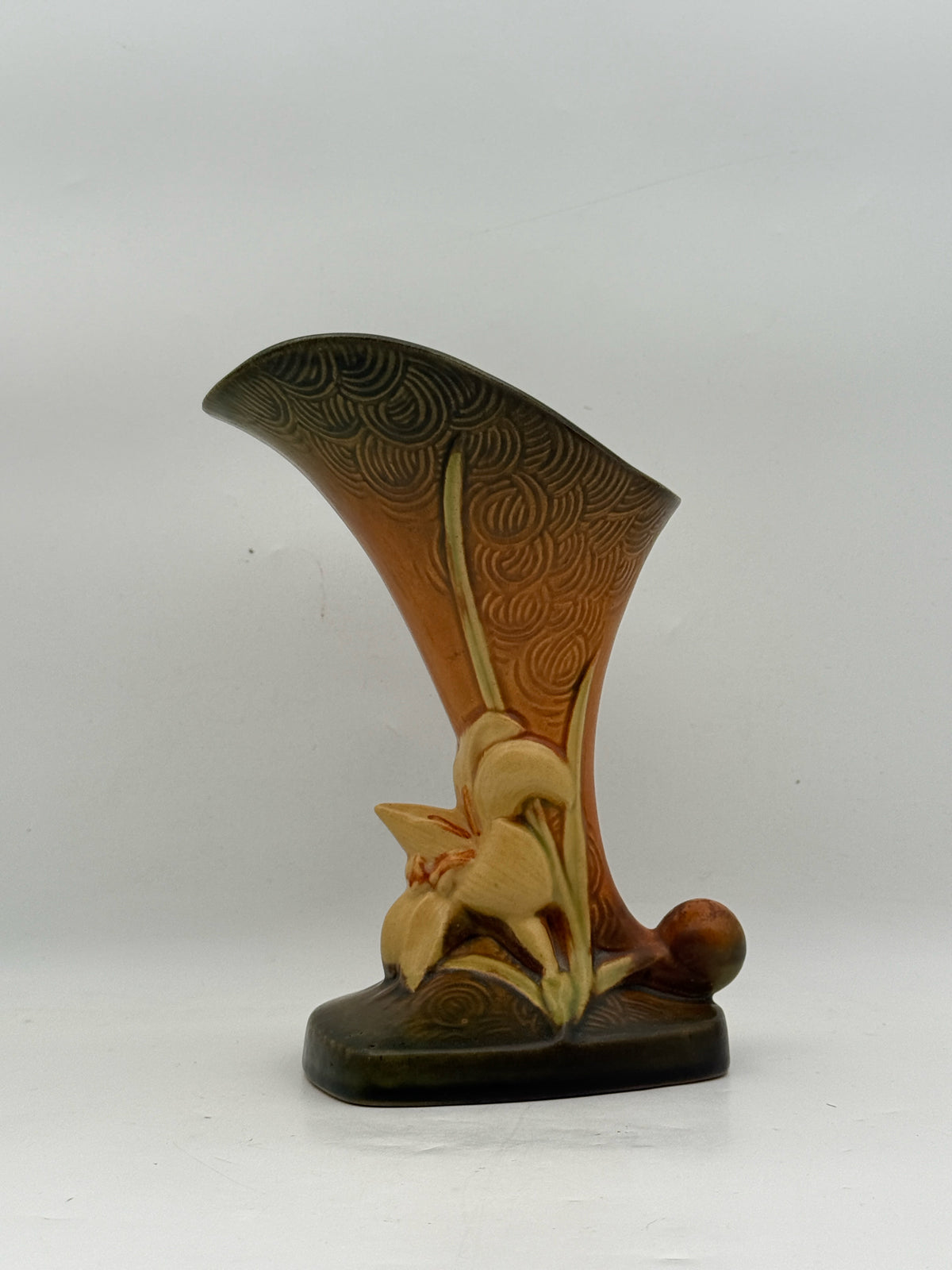 Roseville Zephyr Lily Vase
