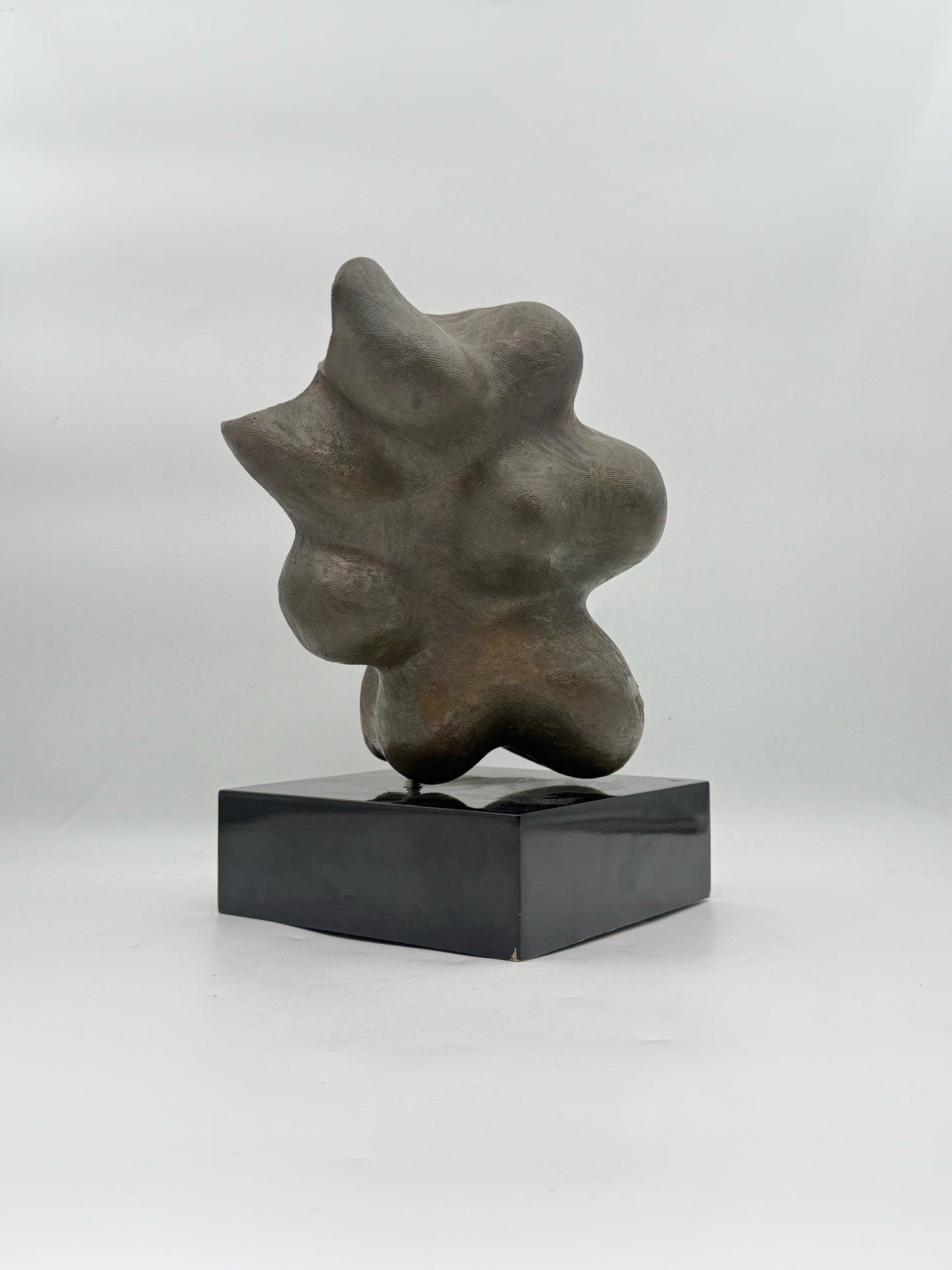 Erwin Binder Bronze Sculpture On Rotating Plinth
