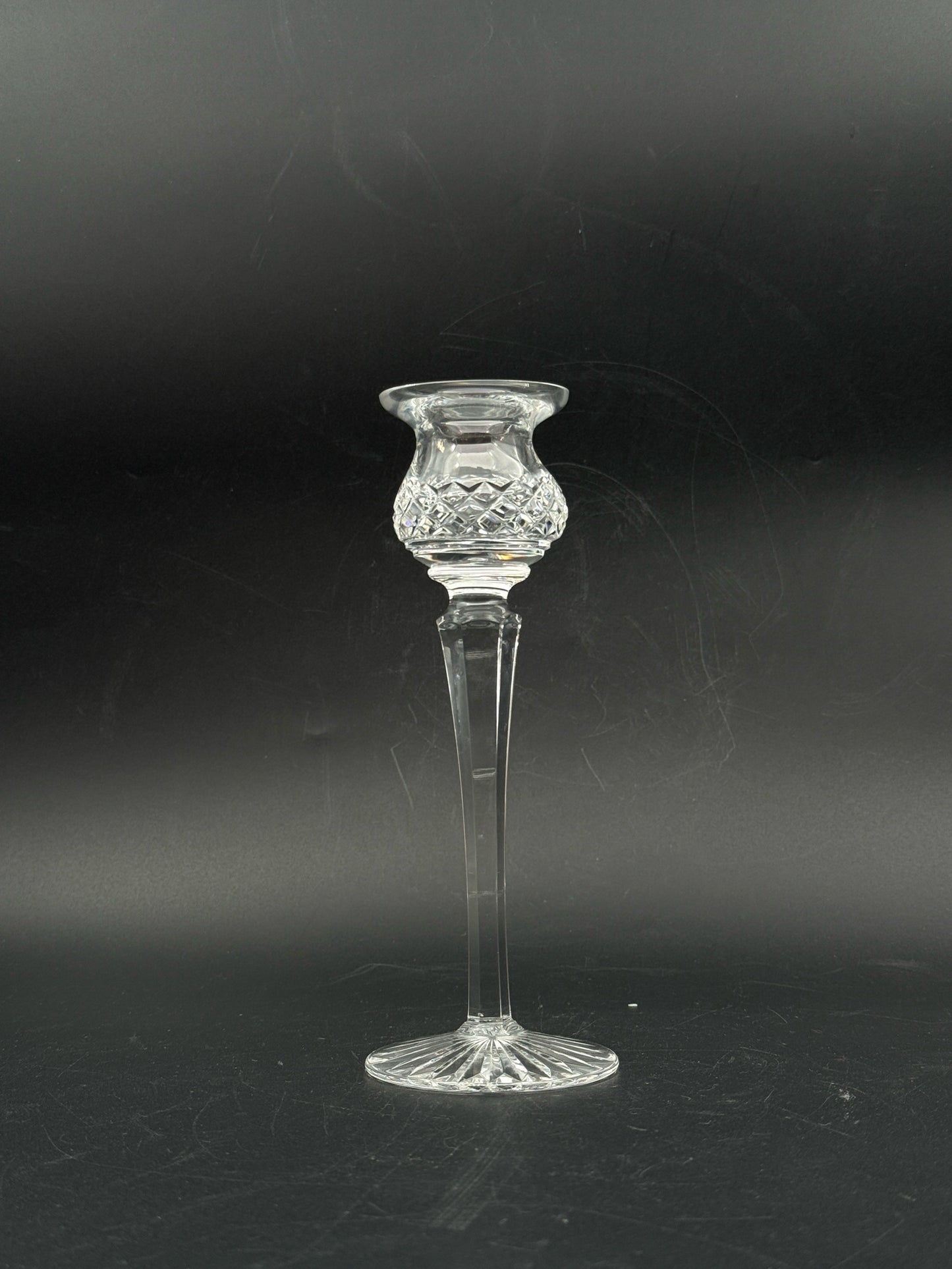 Stuart Crystal Candle Holder With Box