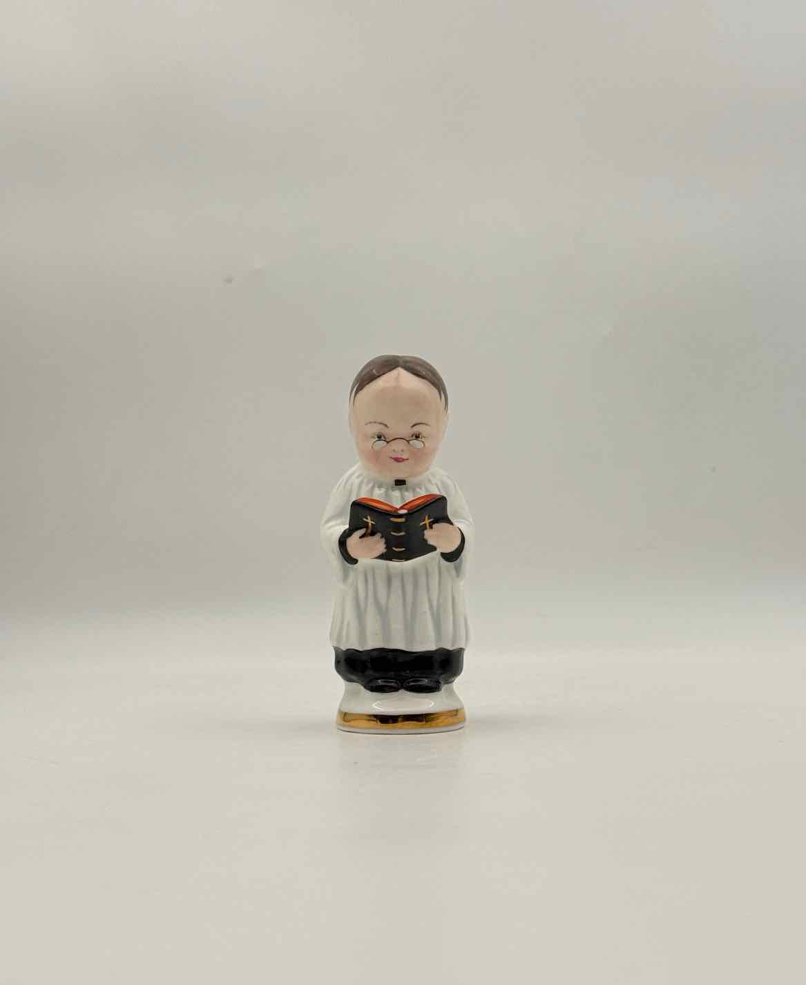 Coalport English Minister Porcelain Figurine England Decor Art