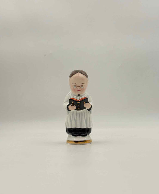 Coalport English Minister Porcelain Figurine England Decor Art