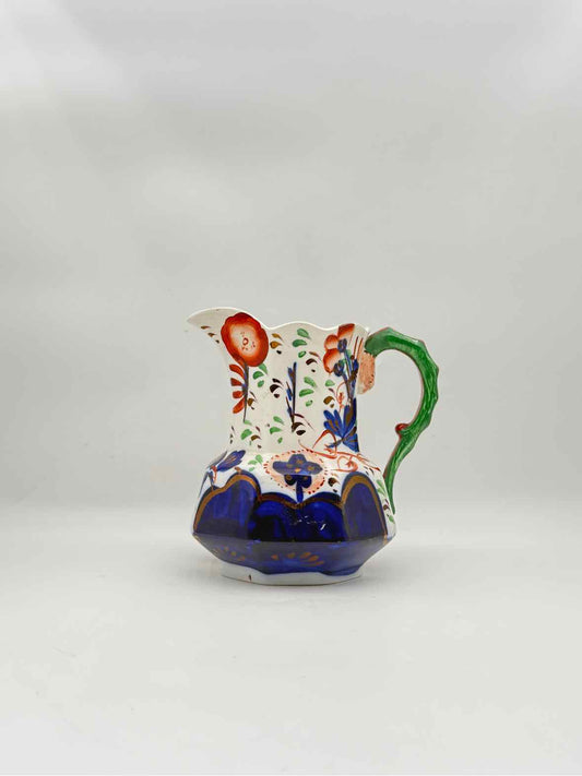 Allertons Staffordshire Gaudy Welsch Jug Pitcher