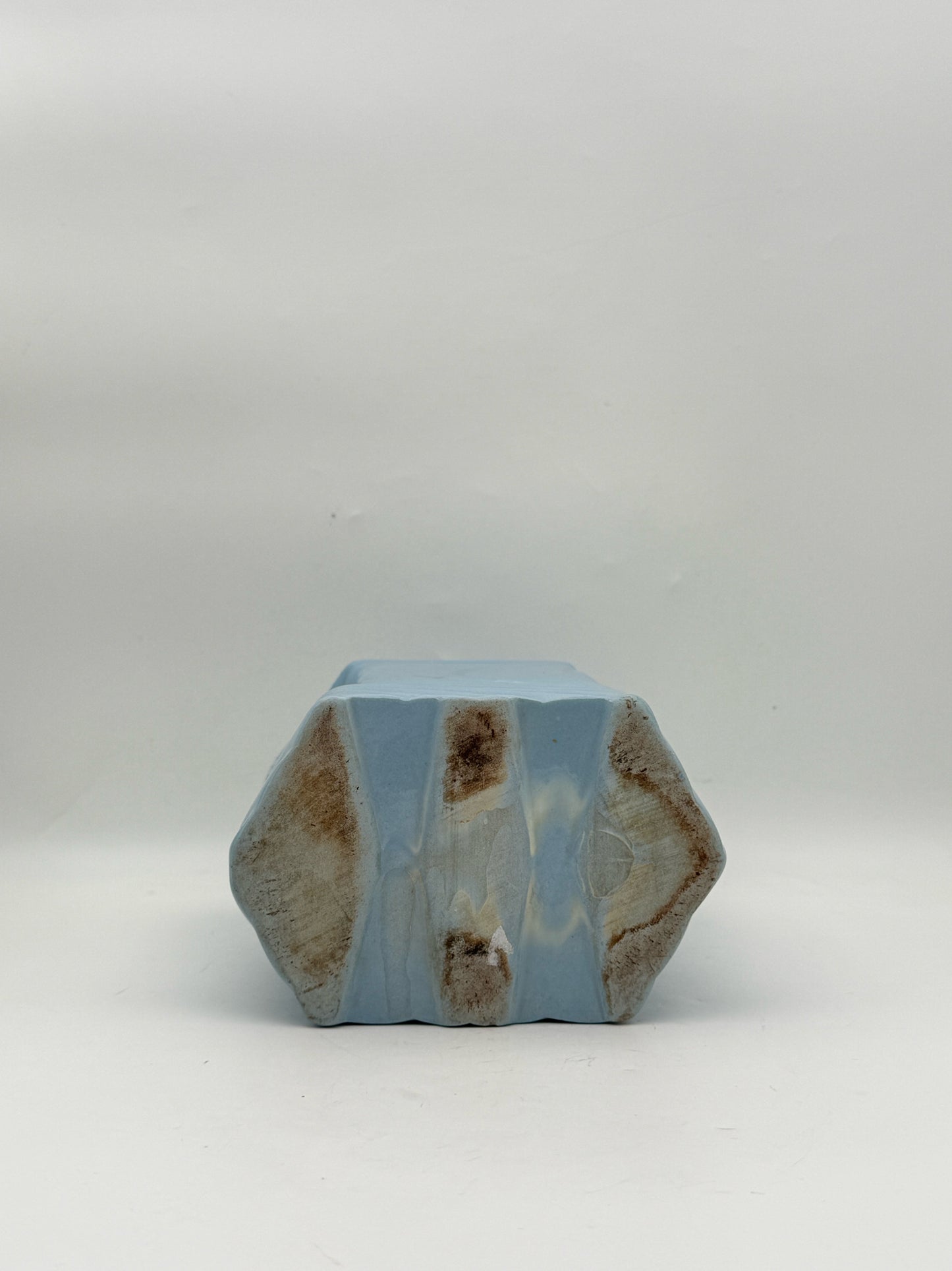 1930's Cornflower Blue Ceramic Refrigerator Jug