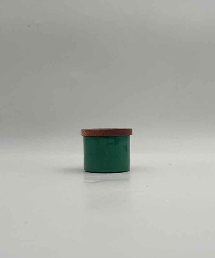 Primary Color Pinch Pots with Wood Lids Set of 4 Kitchenware