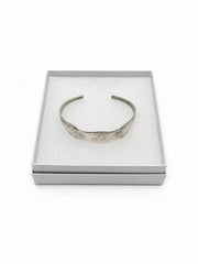 Vintage Upcycled Silverplate Spoon Monogrammed Bracelet