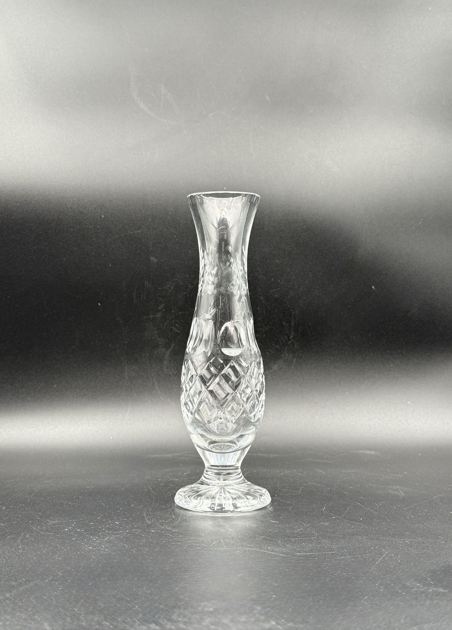 Rogaska Galia Crystal Bud Vase – Elegant Clear Design