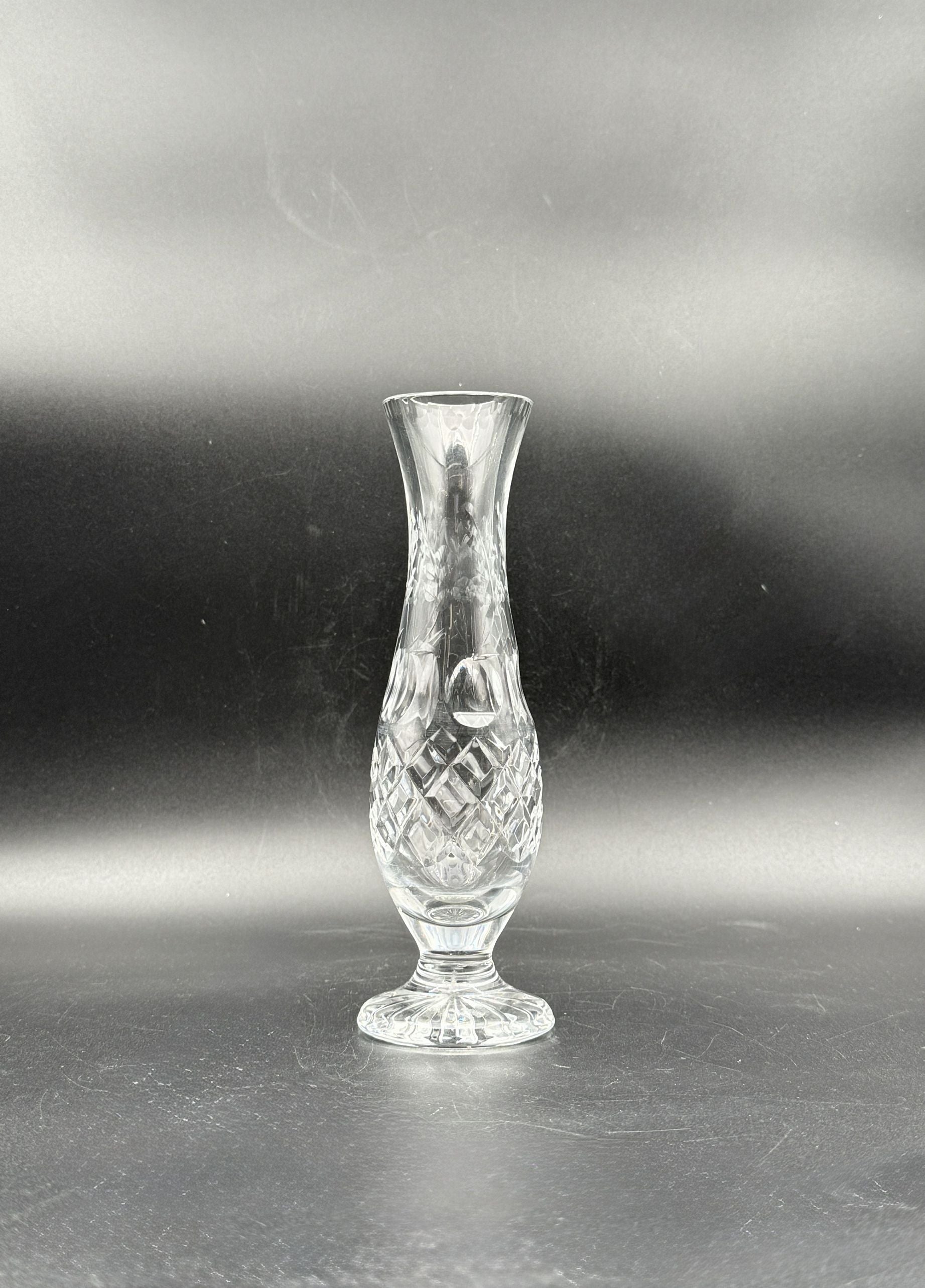 Rogaska Galia Crystal Bud Vase – Elegant Clear Design