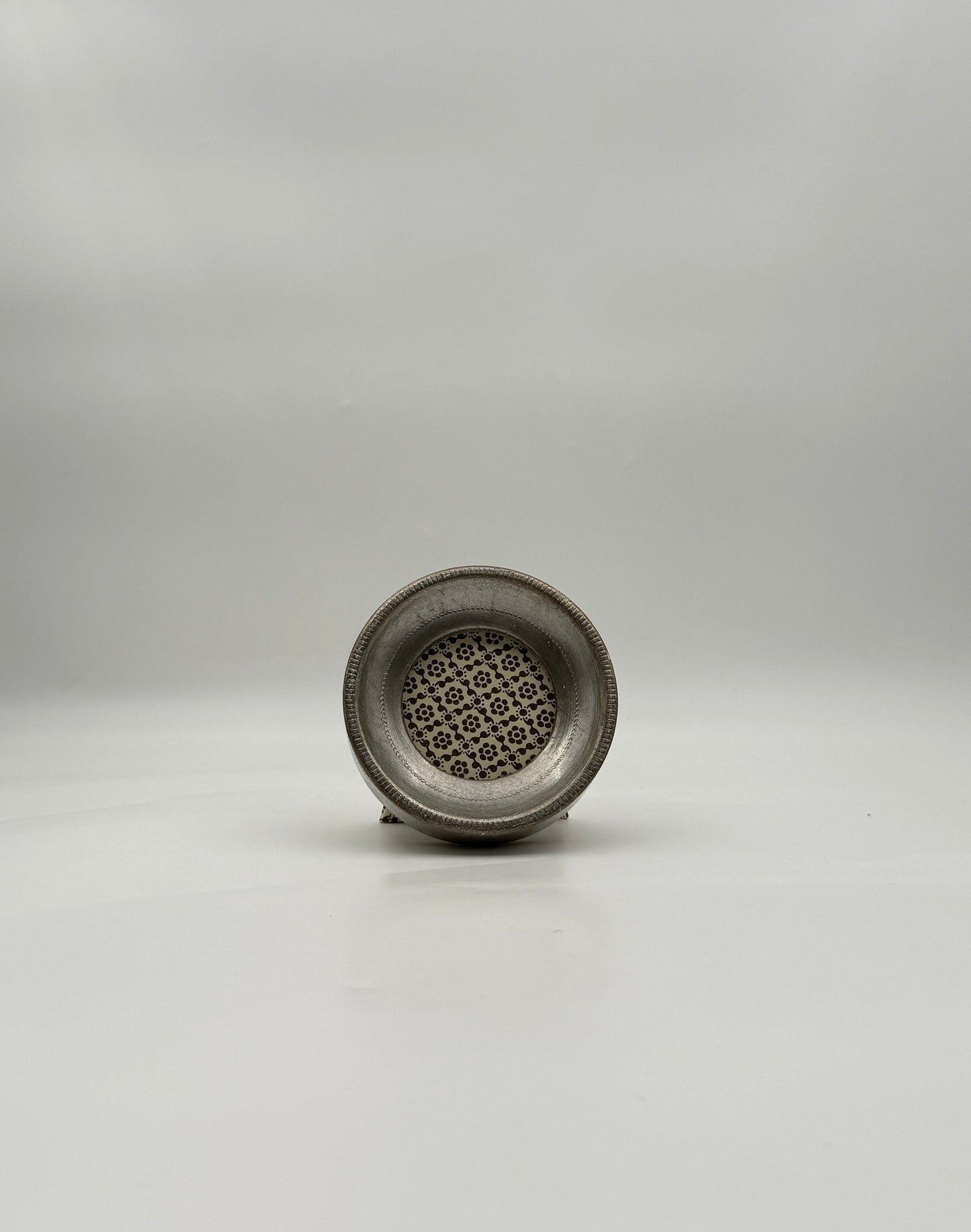 Cavallini 3" Round Silver Leaf Frame – Handmade in Florence, Italy