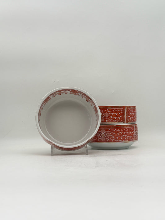 Set Of Three Imperial Brocade Bowls