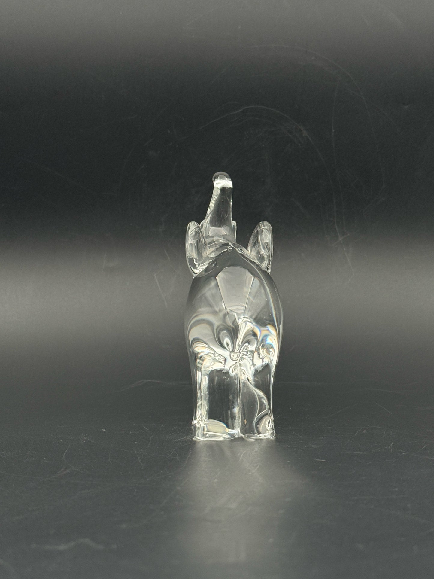 Baccarat Crystal Elephant Figurine
