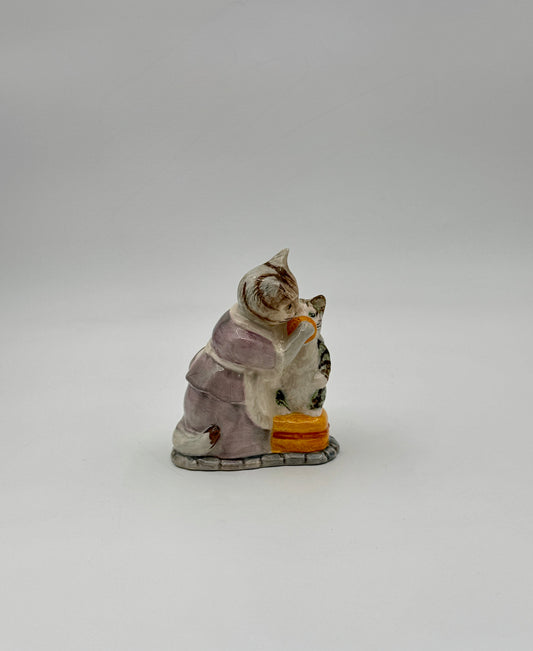 Beatrix Potter "Tabitha Twitchet and Miss Moppet" – Beswick Figurine, England