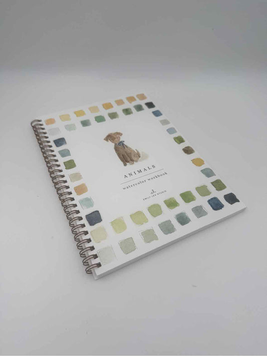 Emily Lex Animals Watercolor Workbook