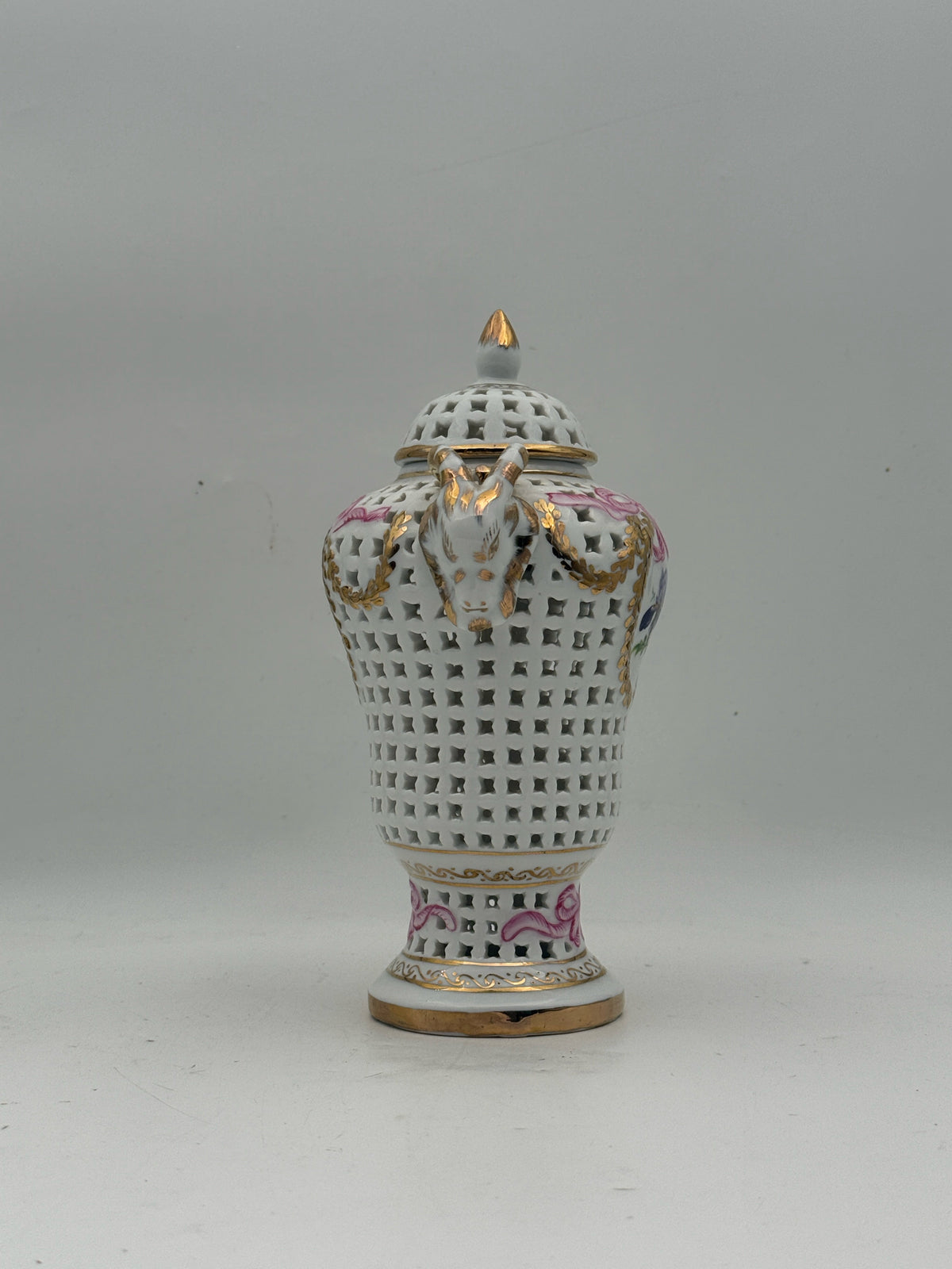 KPM Handpainted Potpourri Jar