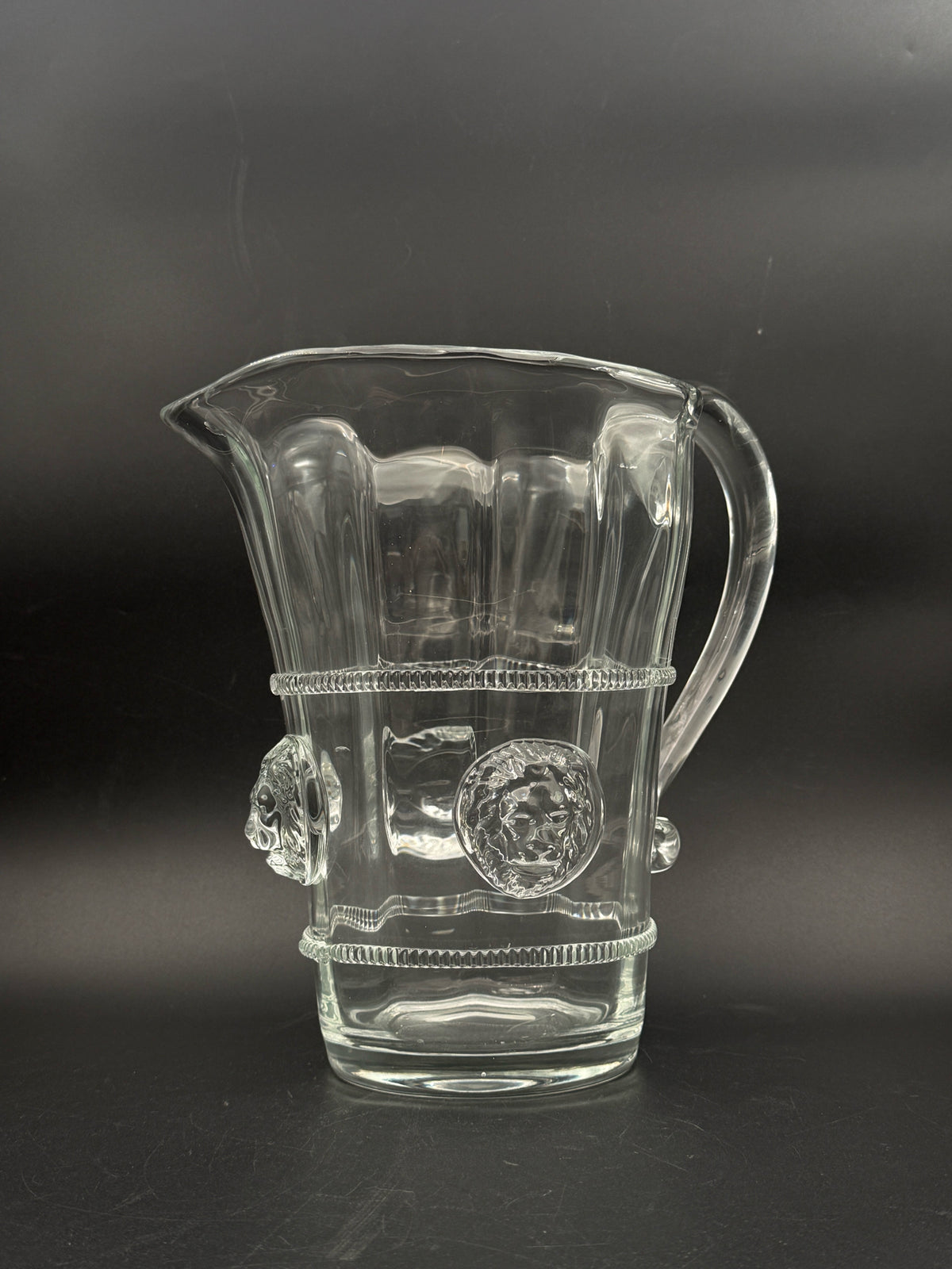 Juliska "Victor" Lion Head Pitcher