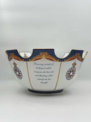 Mottehedeh 2000 New Millenium Porcelain Bowl