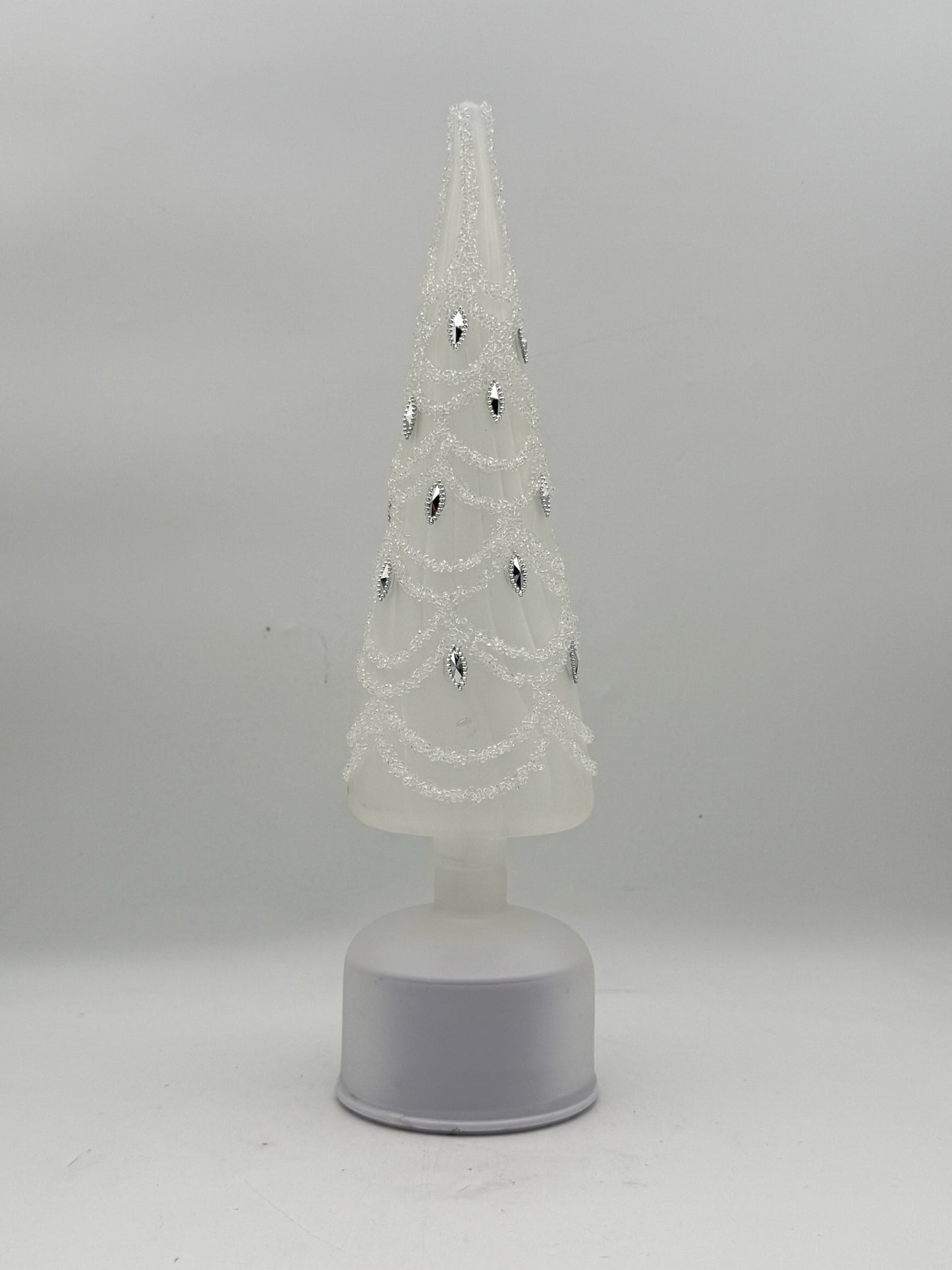 Rhinestone Revolving Christmas Tree