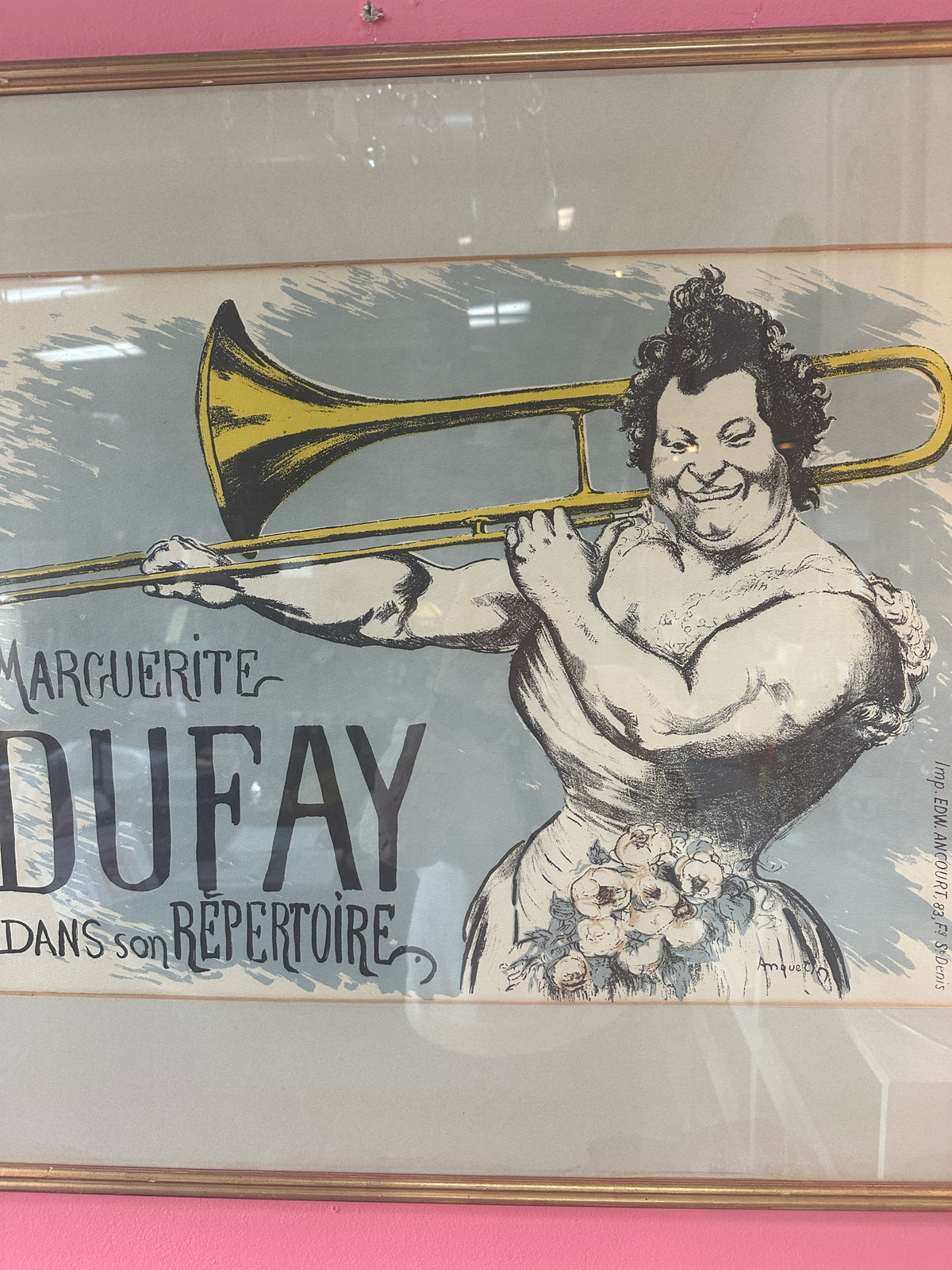 Limited Edition French Advertising Poster - In Store Pick Up Only