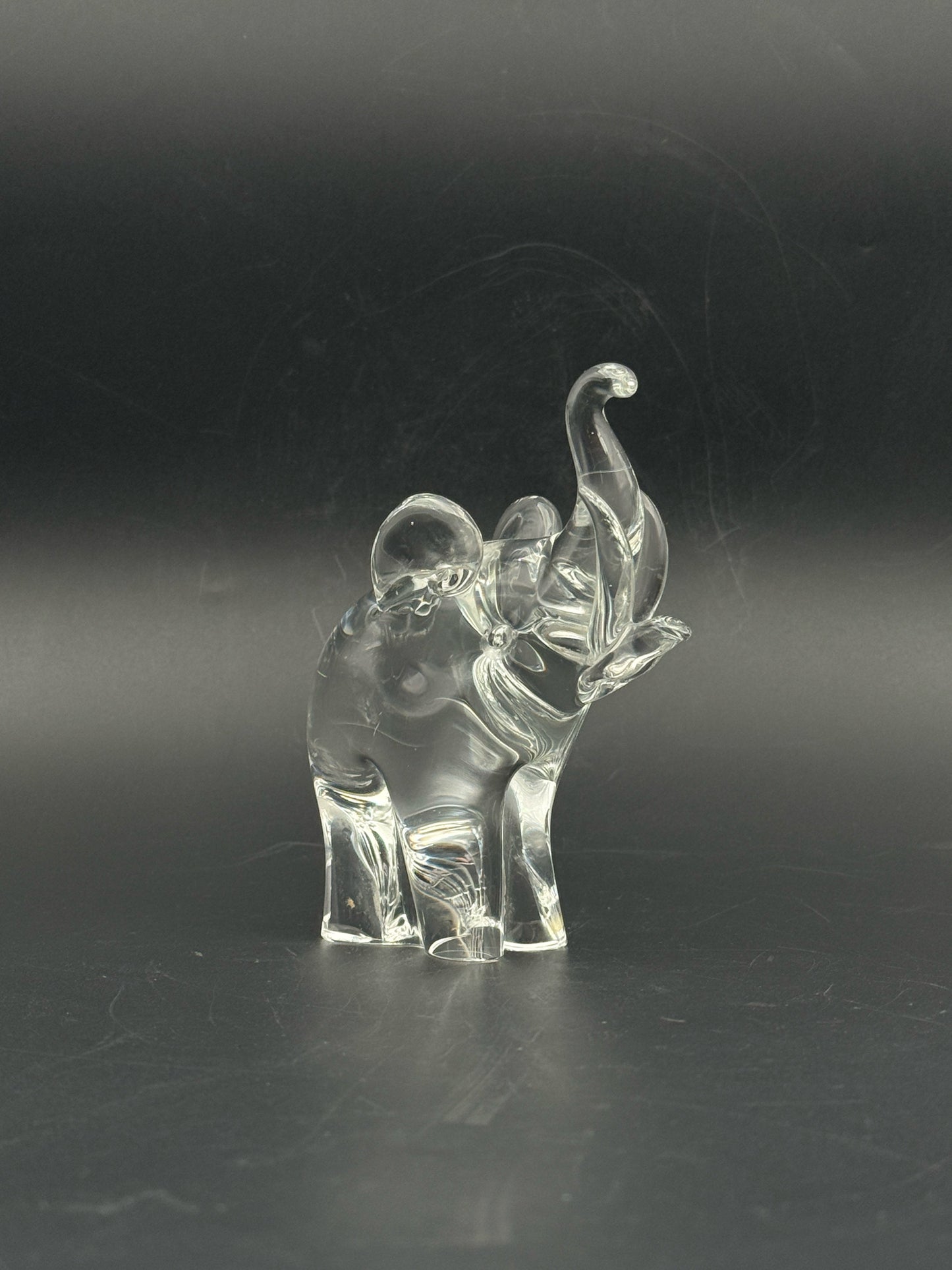 Baccarat Crystal Elephant Figurine