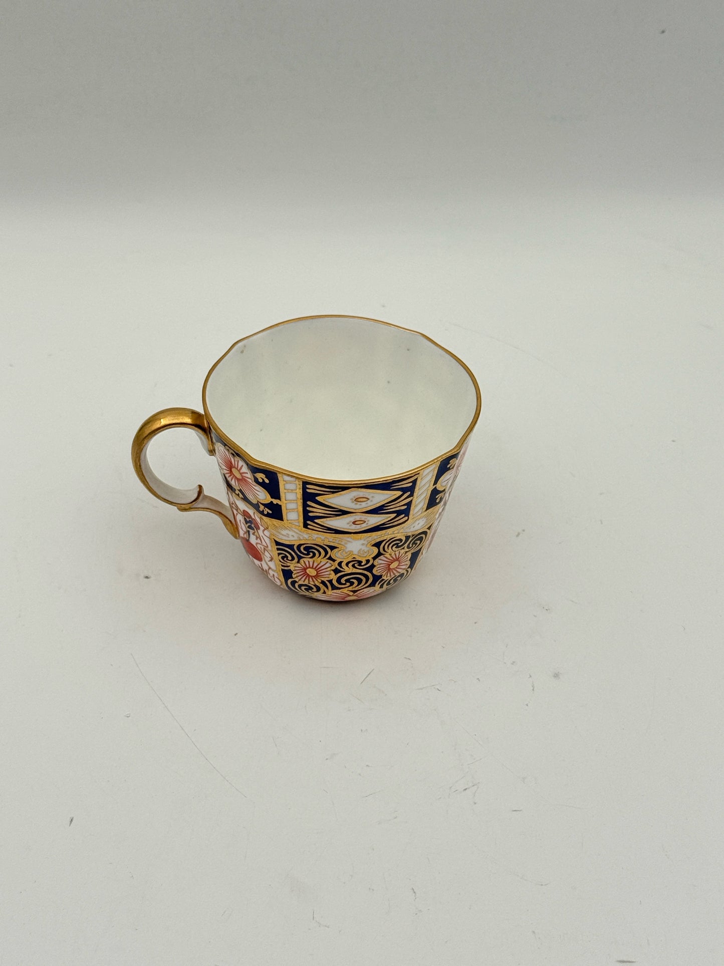 Royal Crown Derby Traditional Imari Coffee/Tea Cup And Saucer