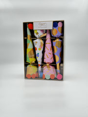 Caspari Party Hat Birthday Crackers – Set of 8