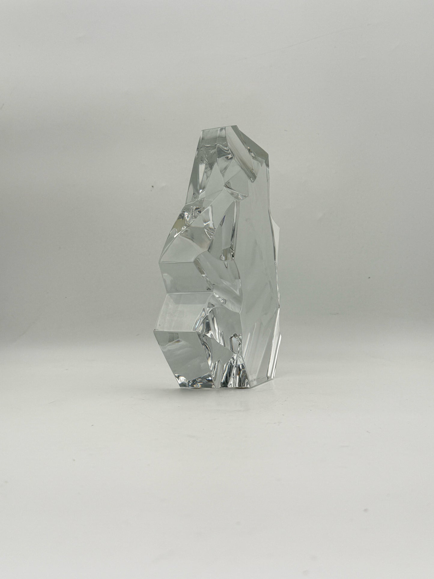 Baccarat Crystal Iceberg Sculpture