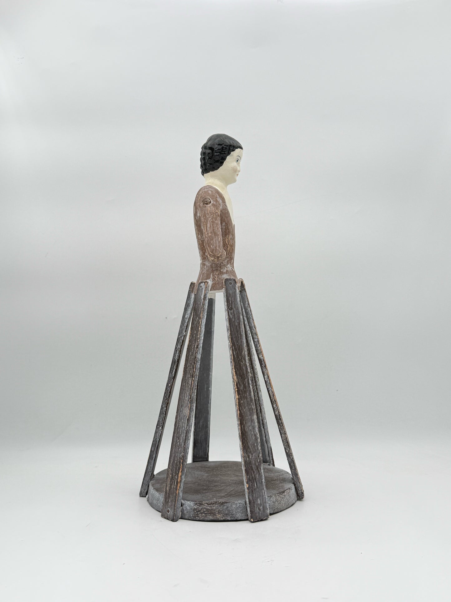 Antique Santos Cage Doll