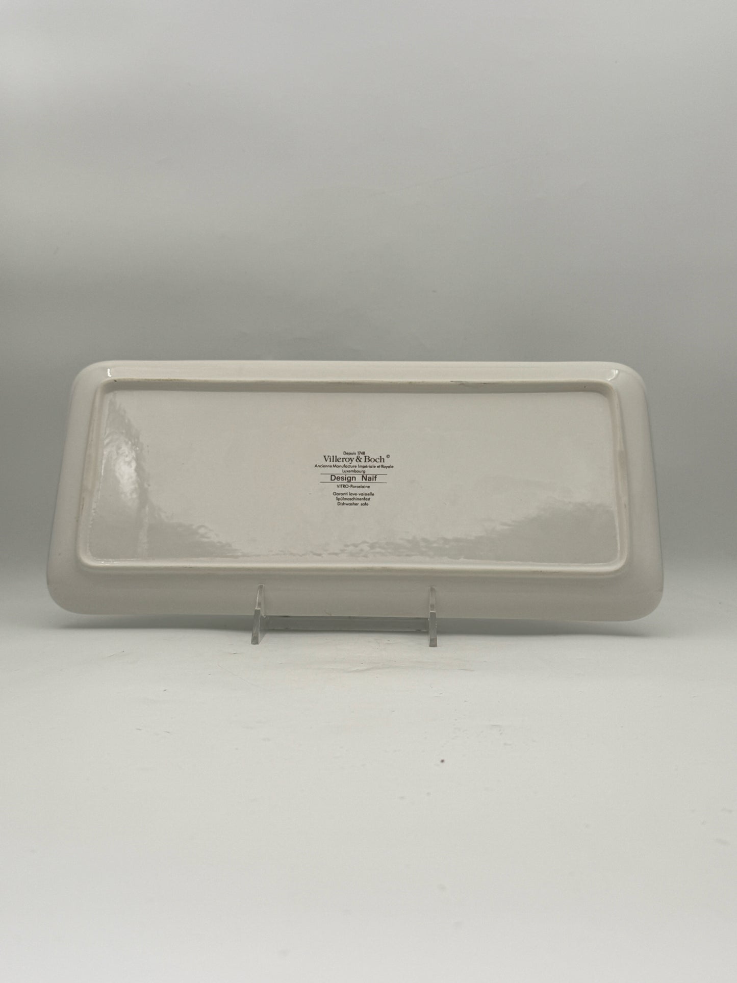 Villeroy And Boch "Design Naif" Sandwich Platter
