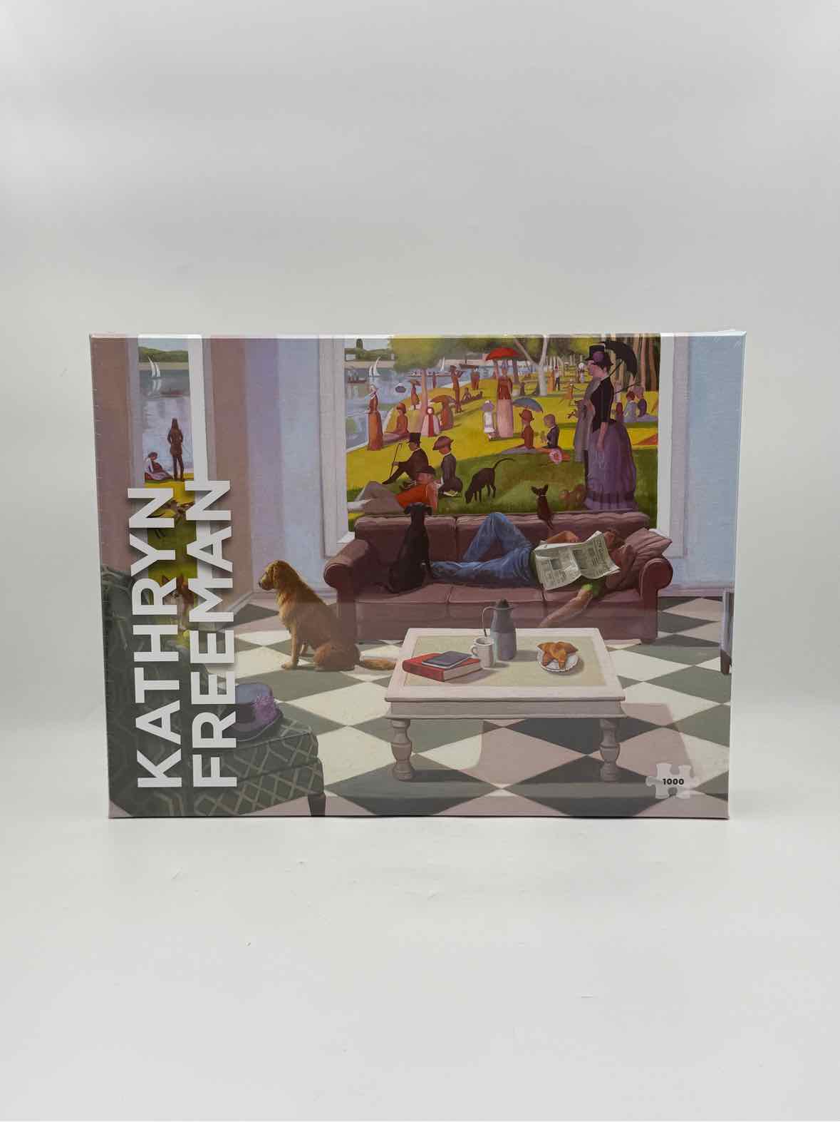Kathryn Freeman "The Sunday Paper" 1000 Piece Puzzle