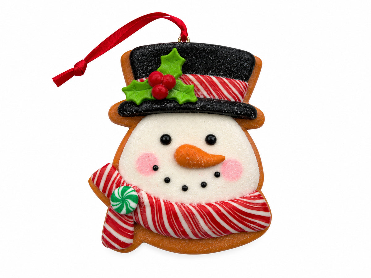 Kurt S. Adler Gingerbread Snowman Ornament