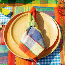 Color Pop Plaid Napkin