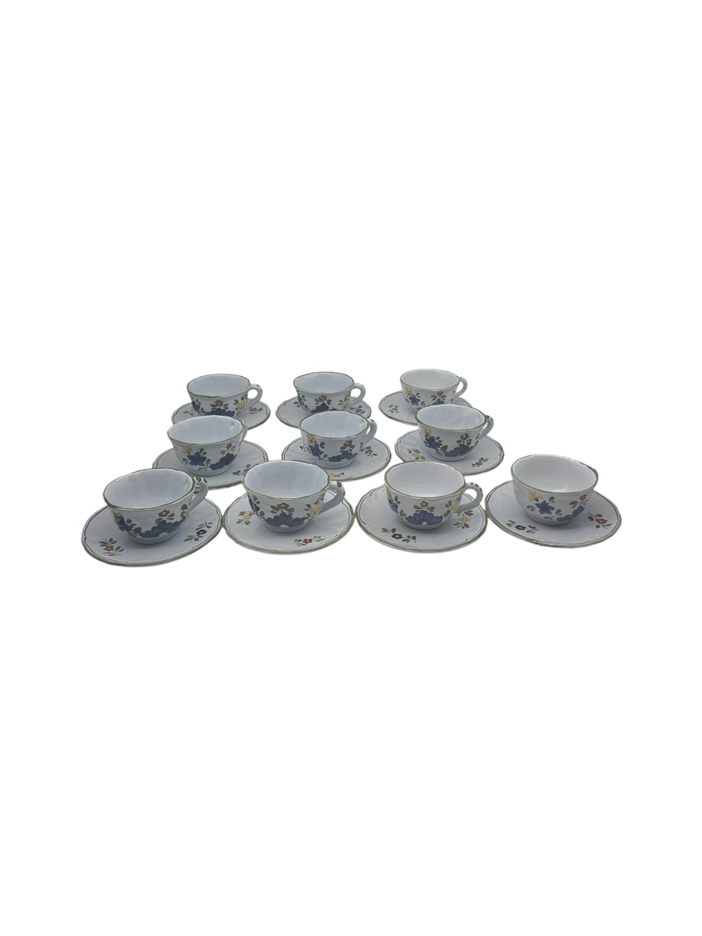 Cantagalli "Garafaro Carnation" 52 Piece Dinnerware Set