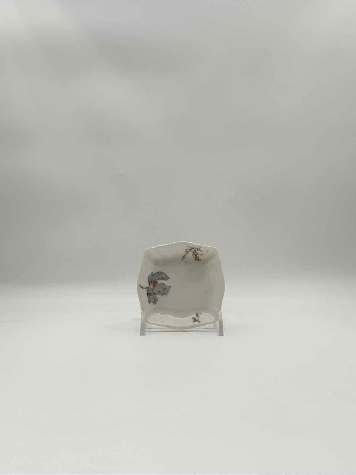 Limoges Square Single Butter Pat Dish