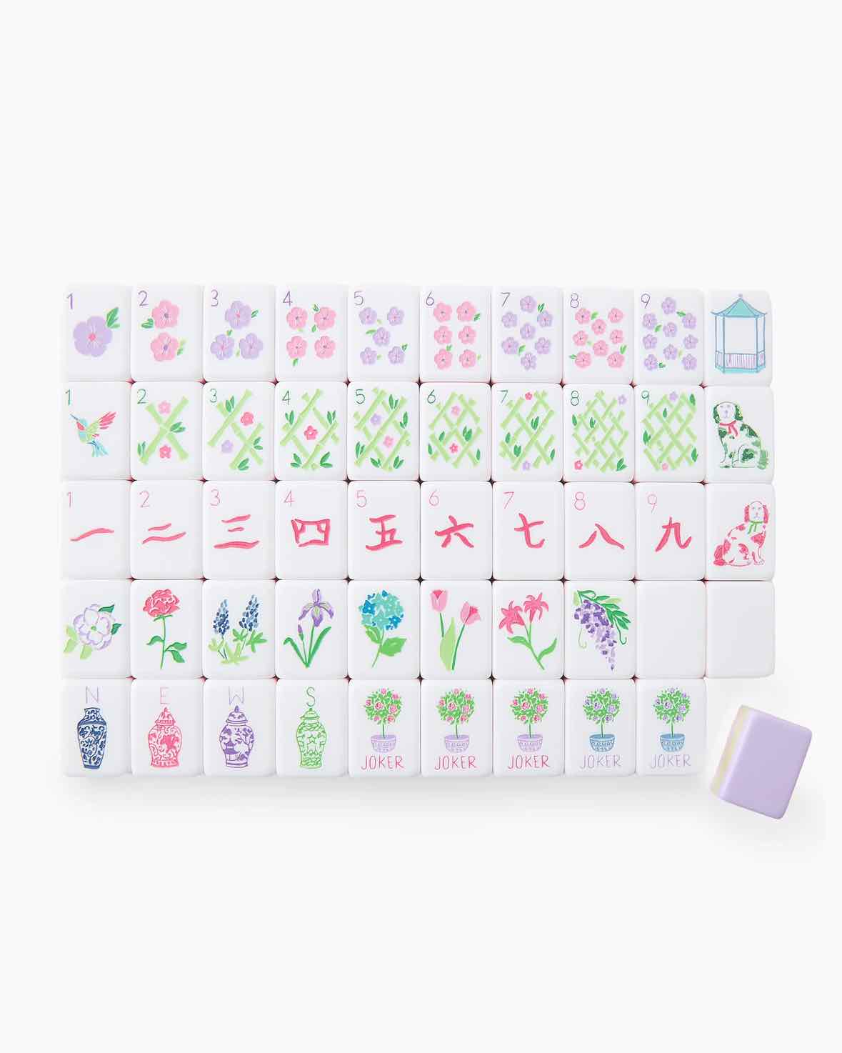 Oh My Mahjong Taylor Paladino Collaboration Tile Set