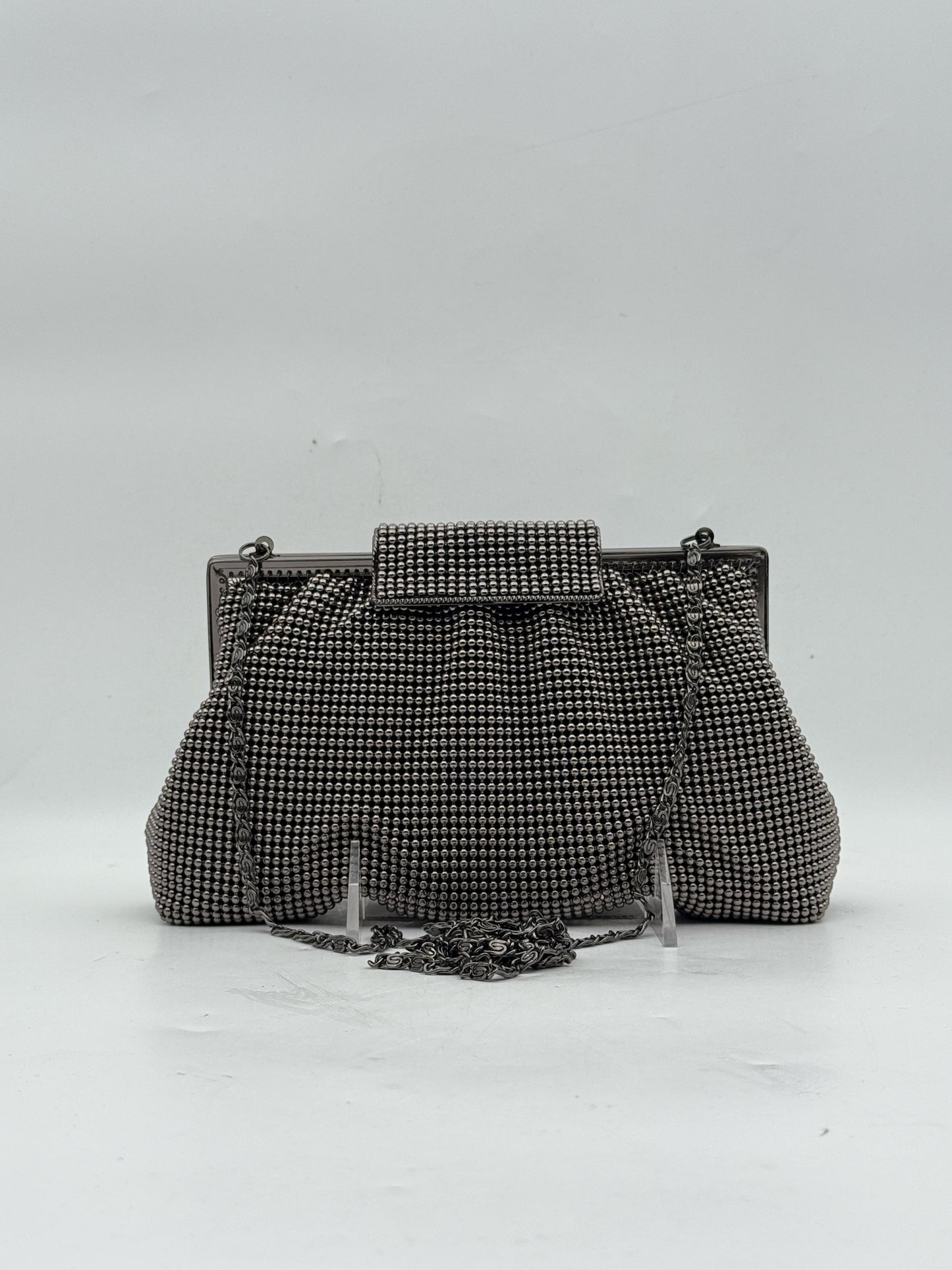 Scheilan Convertible Evening Clutch To Crossbody Bag
