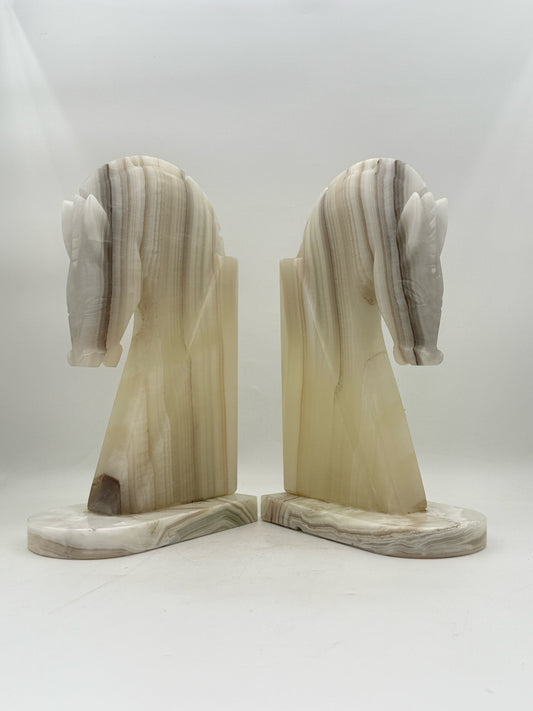 Horse Head Bookends