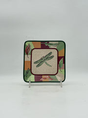 Dragonfly And Leaf Trinket/Jewelry Dish