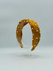 Yellow Pearl Headband