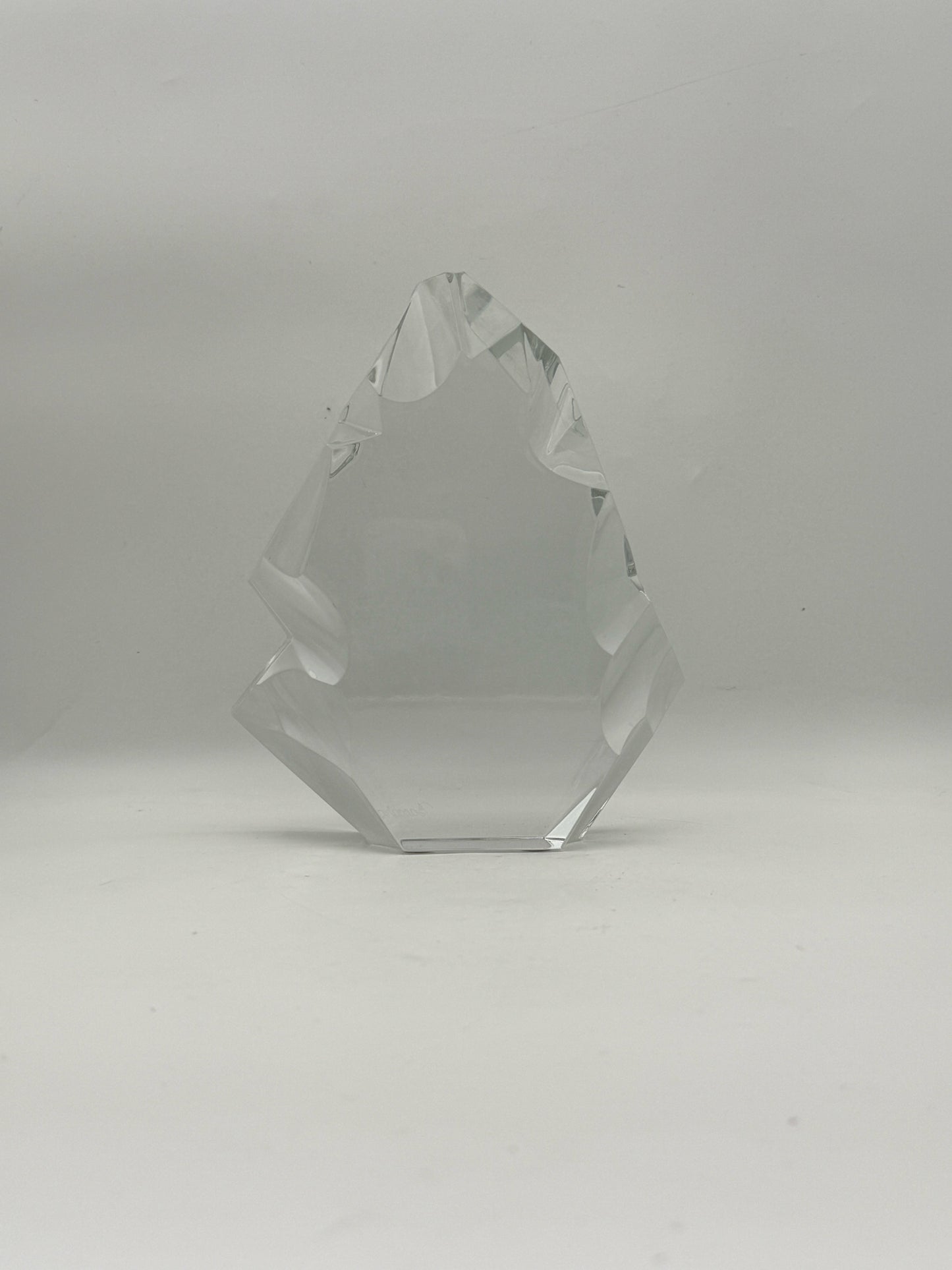 Baccarat Crystal Iceberg Sculpture