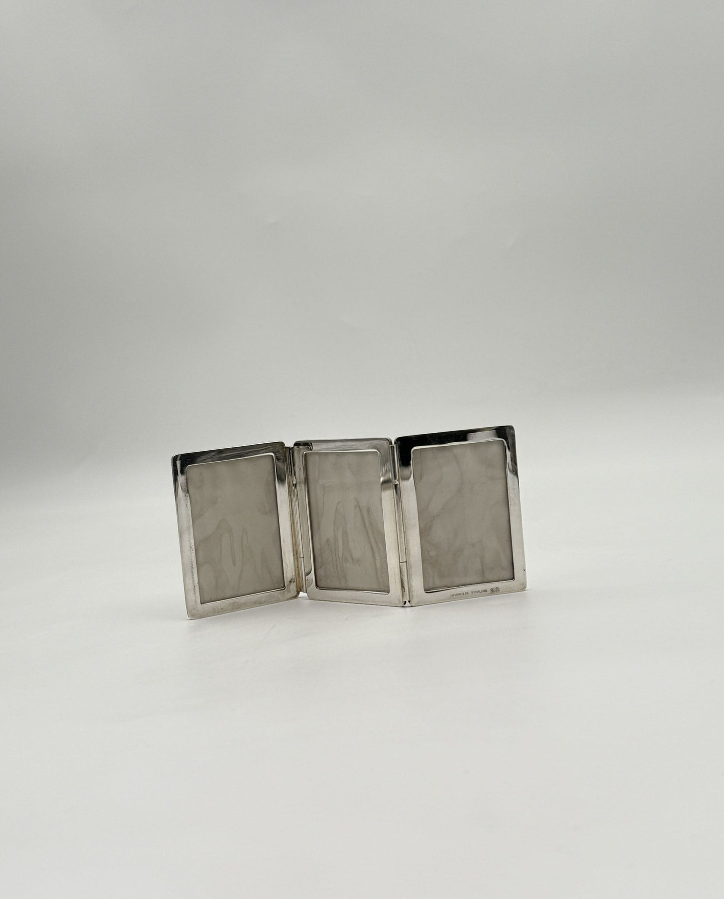 Tiffany & Co. Triple Mini Picture Frame – Sterling Silver Photo Frame
