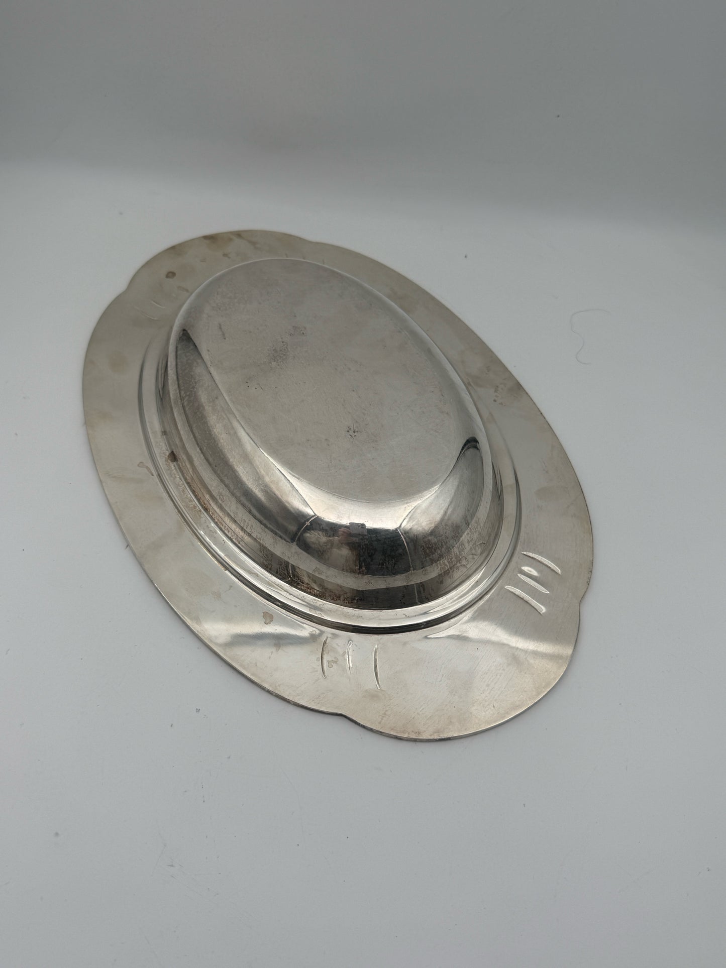 Vintage Silverplate Covered Serving Dish