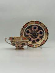 Royal Crown Derby Imari 4021 Pattern Teacup And Saucer