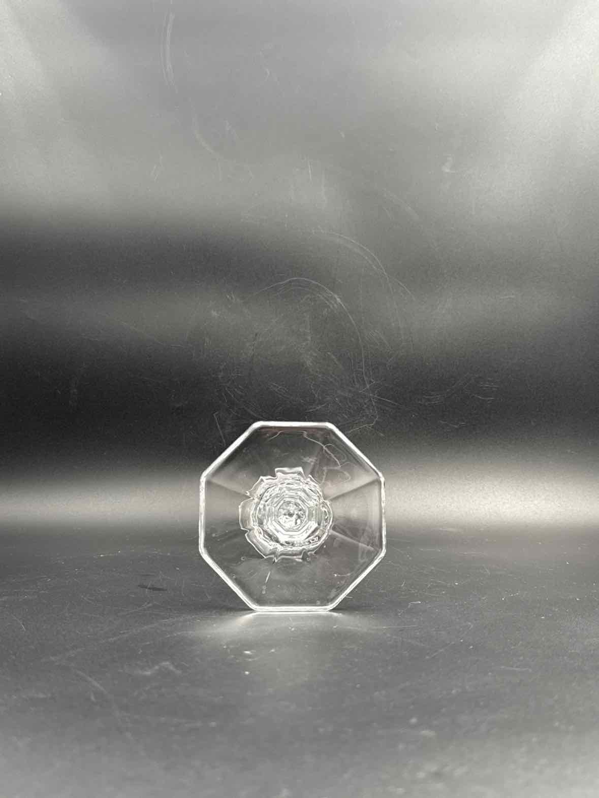 Vintage Fostoria Glass Matching Candlesticks