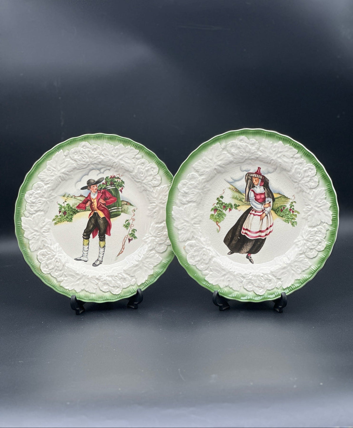 Pair of Vintage Plates