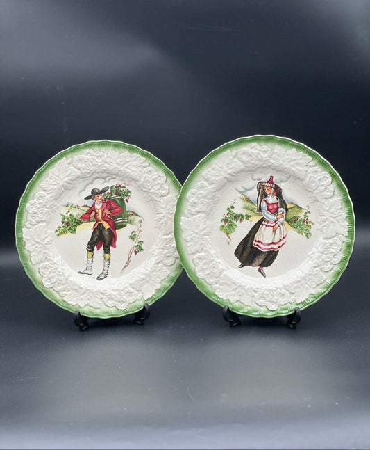 Pair of Vintage Plates