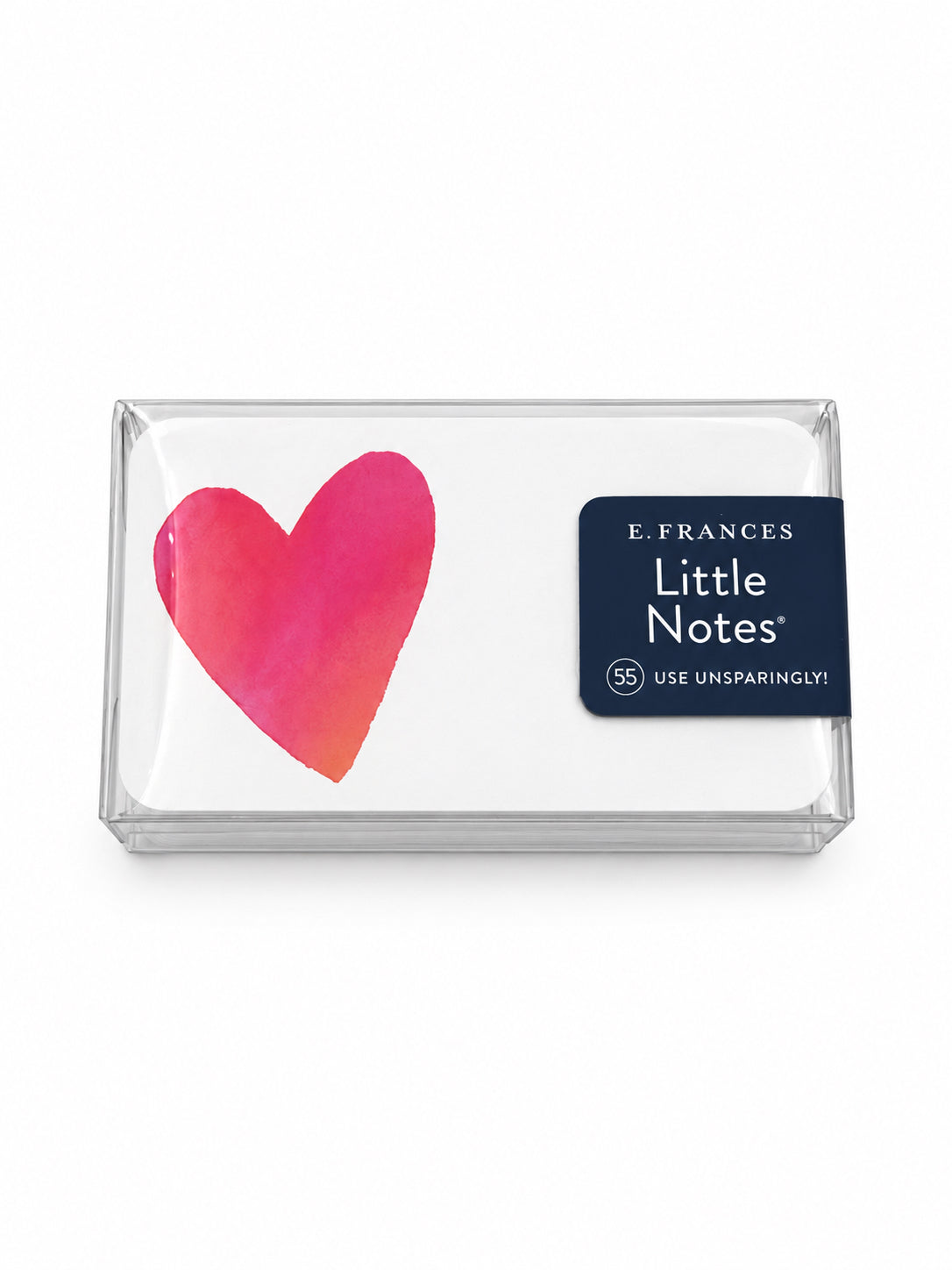E Frances Big Heart Notecards