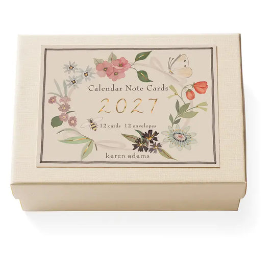 Karen Adams Calendar 2027 Note Cards