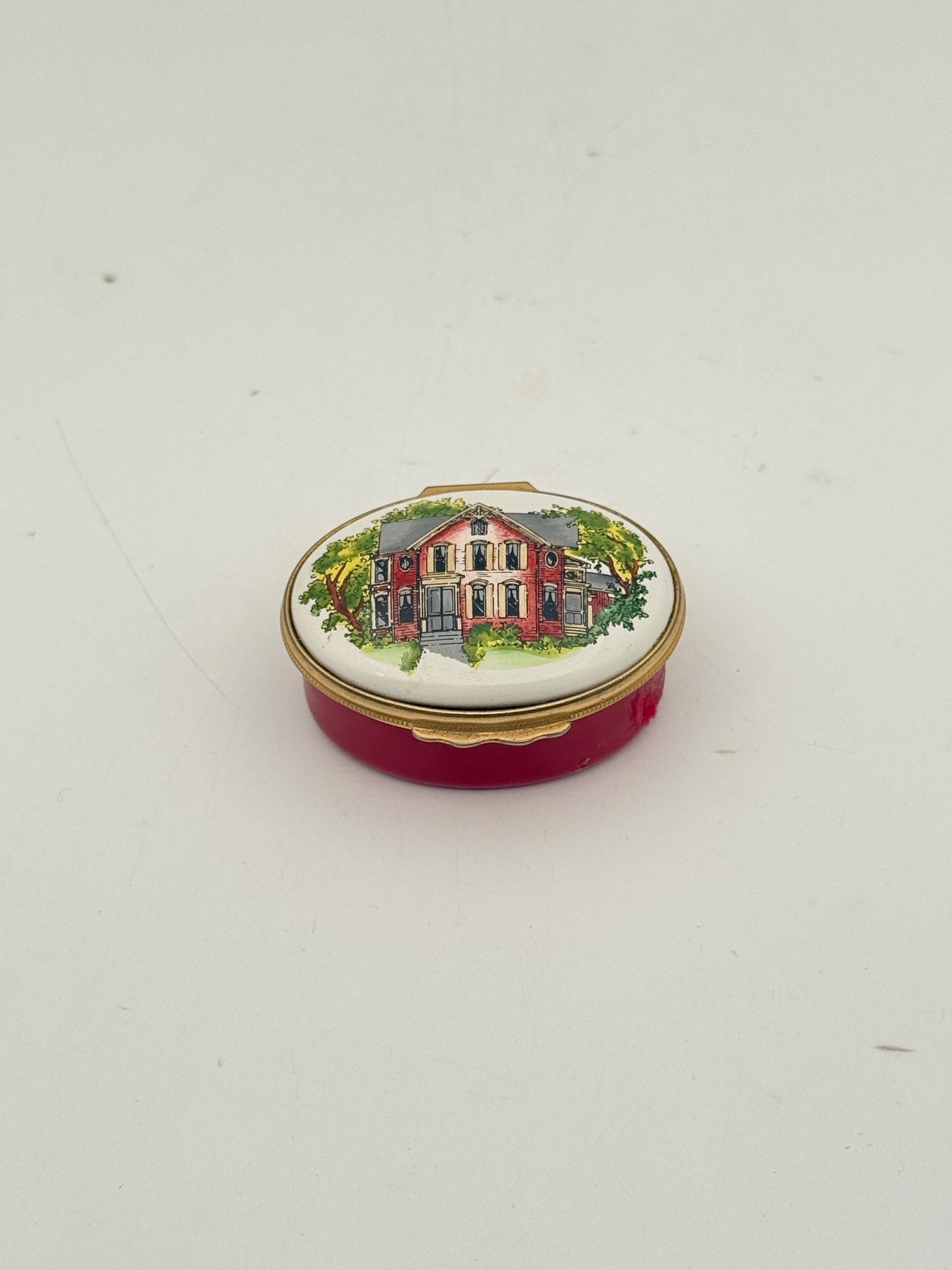 Halcyon Days "No Place Like Home" Enamel Box