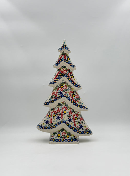 Uno Alla Volta Hand-Painted Polish Christmas Tree